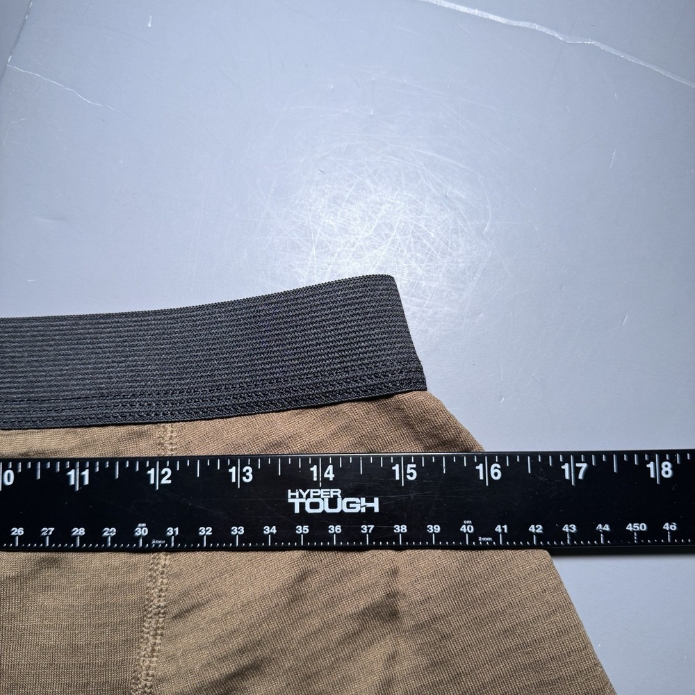 Beyond Clothing Base Layer Pants Mens L Large Brown Grid Thermal Tactical USA - Picture 9 of 9